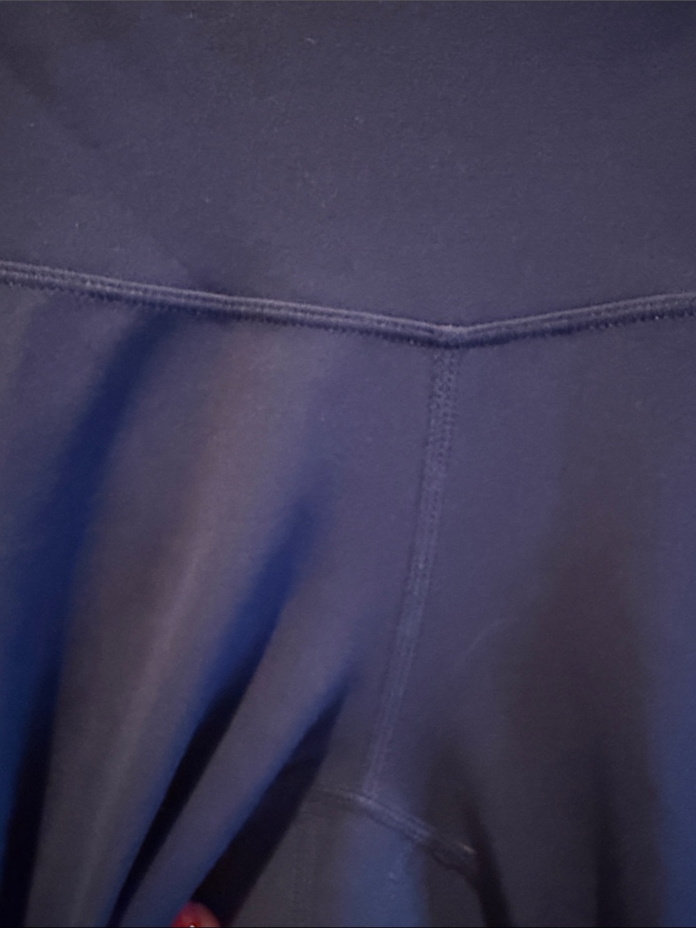 Nike Zenvy Gentle Support High-Waisted 7/8 Leggings Navy Blue XS Athleisure - Picture 5 of 9
